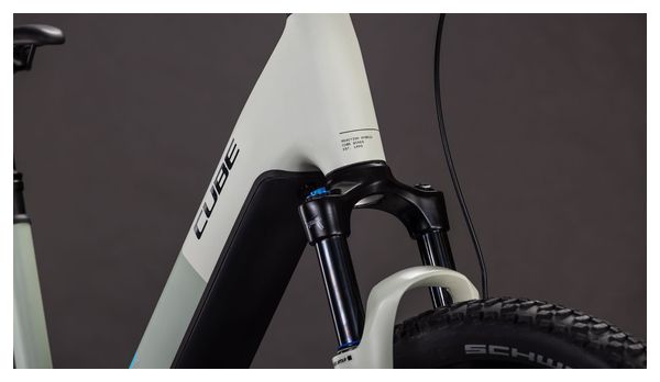 VTT Électrique Semi-Rigide Cube Reaction Hybrid Pro 800 Easy Entry Shimano 12V 800 Wh Bosch 120 Nm 27.5'' Beige Desert Stone Vert Dried Herbs 2026