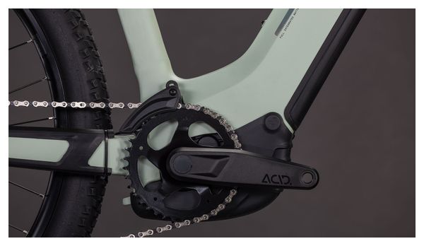 VTT Électrique Semi-Rigide Cube Reaction Hybrid Pro 800 Easy Entry Shimano 12V 800 Wh Bosch 120 Nm 27.5'' Beige Desert Stone Vert Dried Herbs 2026