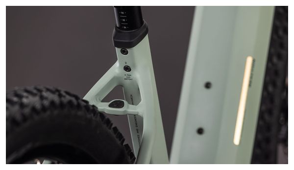 VTT Électrique Semi-Rigide Cube Reaction Hybrid Pro 800 Easy Entry Shimano 12V 800 Wh Bosch 120 Nm 27.5'' Beige Desert Stone Vert Dried Herbs 2026