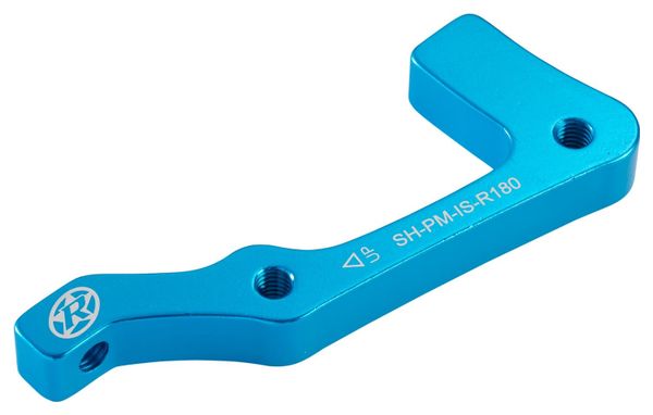 REVERSE Adaptateur Frein IS - PM Shimano Arrière 180mm Bleu anodisé