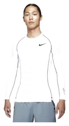 Maglia manica lunga Nike Pro Dri-Fit bianca