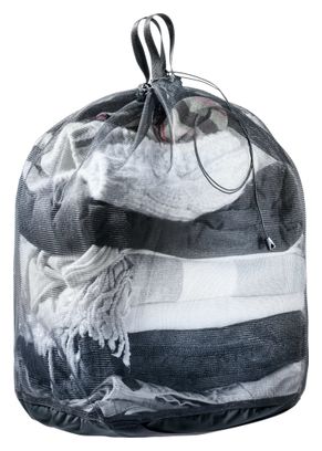 Borsa portaoggetti Deuter Mesh Sack 18 L nera