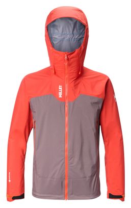 Millet Kamet Gore-Tex waterdichte jas voor heren, oranje