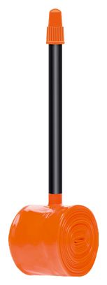 Tubolito S-Tubo-Road 700 mm Presta 80 mm Zwart/Oranje