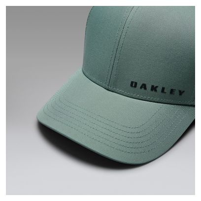 Cappellino Oakley in twill verde