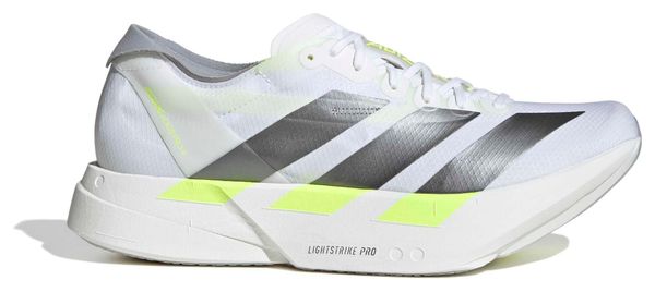 Zapatillas de running adidas Adizero Adios Pro 4 Blanco/Plata para hombre