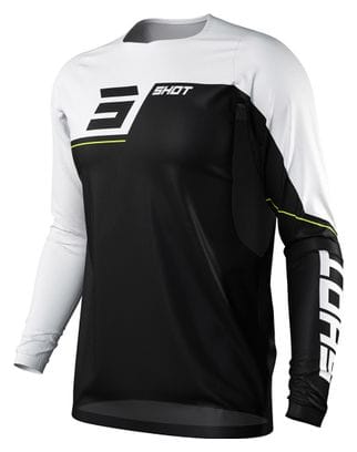 Shot Rogue Revolt Child Long Sleeve Jersey Black / White