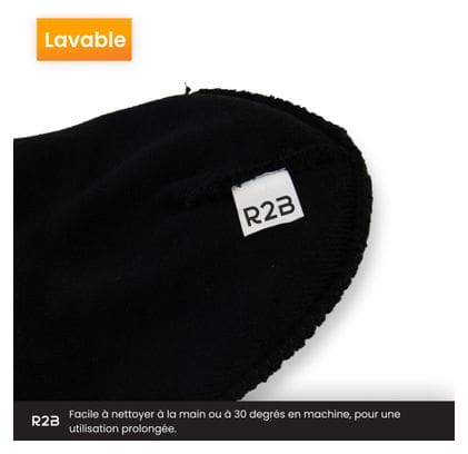 Bonnet Unisexe R2B Bonnet Universel pour l’Hiver Noir