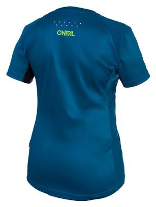 Maillot de manga corta para mujer O'neal Soul Azul