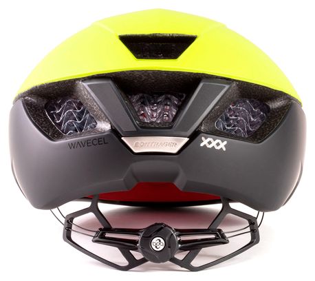 Casque Aéro Bontrager XXX WaveCel Jaune Radioactive