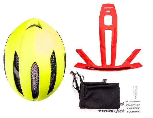 Helmet A ro Bontrager XXX WaveCel Yellow Radioactive