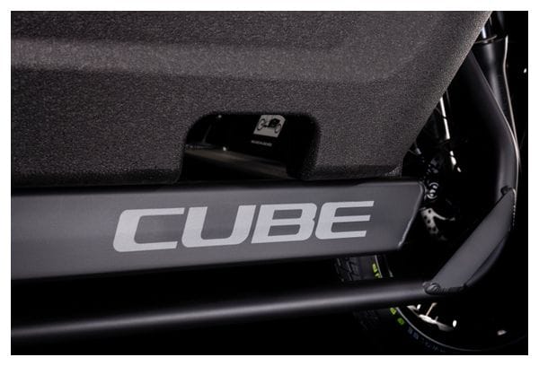 Cube Cargo Hybrid 500 Electric Cargo Bike Enviolo Cargo 500 Wh 20/27.5'' Flash Grey 2022