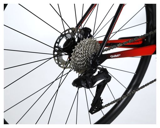 Bicicleta de carretera Wilier Triestina Wilier 0 SL Shimano Ultegra Di2 12S 700 mm Negra Roja 2023