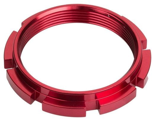 Lock Ring Box One Shimano Aluminum Red