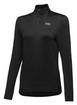 Maillot Gore Wear Everyday Mujer Manga Larga 1/4 Zip Negro 34 FR