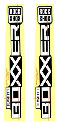 Kit decalcomanie RockShox BoXXer 27/29'' Silver