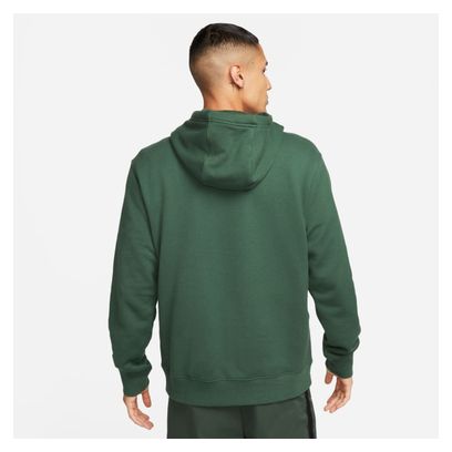 Nike Club+ Color Block Hoodie Green