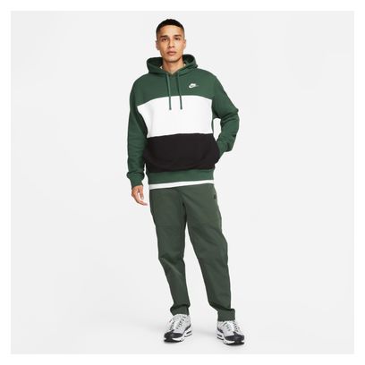 Nike Club+ Color Block Hoodie Green