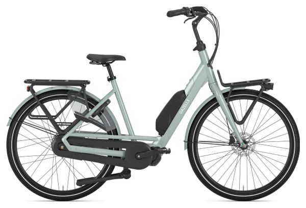 Refurbished Produkt - Gazelle Bloom C380 HMS Citybike Nabe Enviolo 418 Wh 700 mm Olivgrün 2023