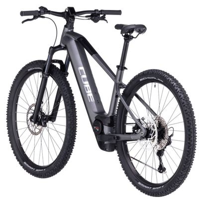 Cube Reaction Hybrid Race 750 Electric Hardtail MTB Shimano Deore/XT 12S 750 Wh 27.5'' Metal Grey 2023