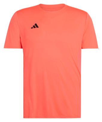 Men's adidas Adizero Essentials Red Running T-Shirt