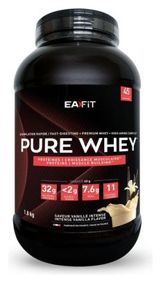 EAFIT Pure Whey Vanille Intense 1.8 kg