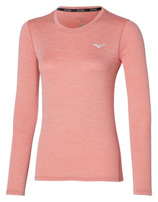 Mizuno Impulse Core Coral Women's long sleeve jersey