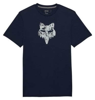 Fox The World Kurzarm T-Shirt Blau