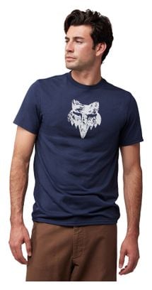 Fox The World Short Sleeve T-Shirt Blue