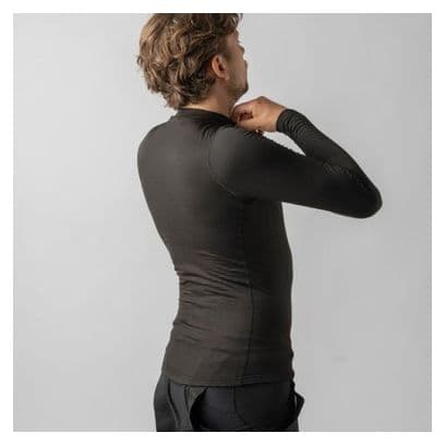 GripGrab Ride Black Homme winter long-sleeve underlayer