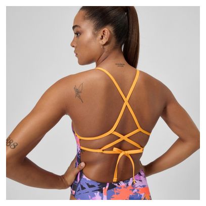 Speedo Eco+ Allov Dig Lattice Tie-Back Costume da bagno donna Multicolore