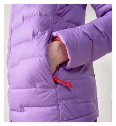 Haglöfs Roc Flash Down Dames Jas met kap Violet