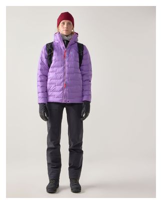 Haglöfs Roc Flash Down Dames Jas met kap Violet