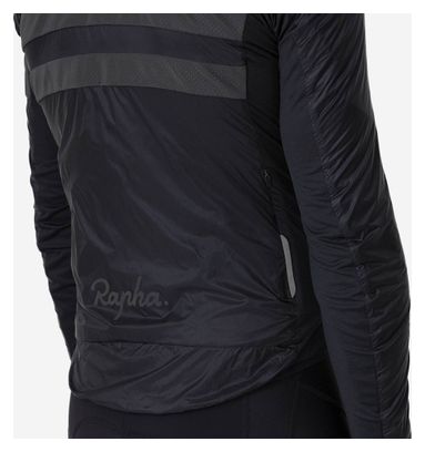 Men's Rapha Brevet Insulated Black Long Sleeve Jacket | Alltricks.com