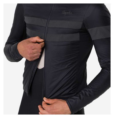 Men's Rapha Brevet Insulated Black Long Sleeve Jacket | Alltricks.com