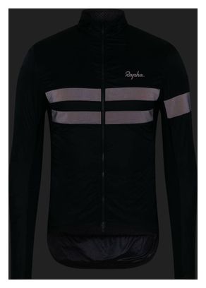 Giacca a maniche lunghe isolata Rapha Brevet Uomo Nero