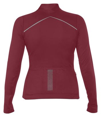 Maillot manga larga mujer Mavic Sequence Thermo Bordeau