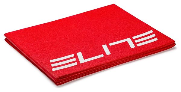 Esterilla de entrenamiento Elite Training Mat plegable, roja/blanca