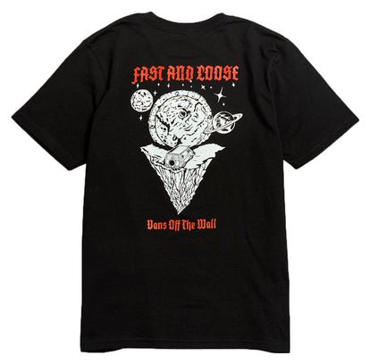 Vans Fast and Loose Kids Korte Mouw T-shirt Zwart