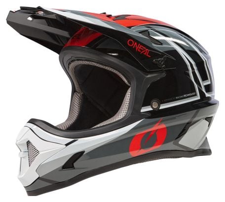O'Neal Sonus Split V.24 Integral Child Helmet Black/Red/Grey 48-50 cm