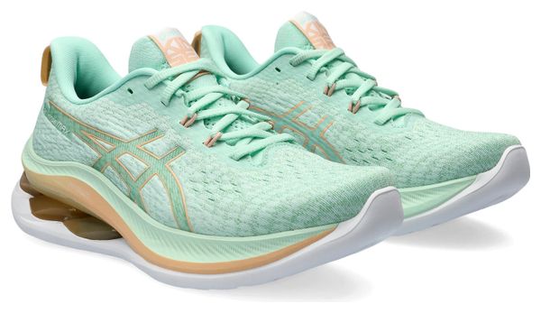 Chaussures de Running Femme Asics Gel Kinsei Max Vert Corail