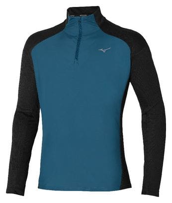 Mizuno Active Run Blue Men's 1/2 zip top