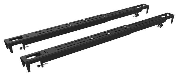 Stashed SpaceRail-Montagesatz für Regale, schwarz
