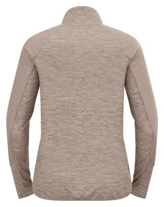 Odlo Run Easy Warm Beige Long Sleeve Jacket