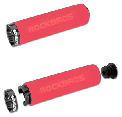 Rockbros  Poignées de guidon de vélo en éponge