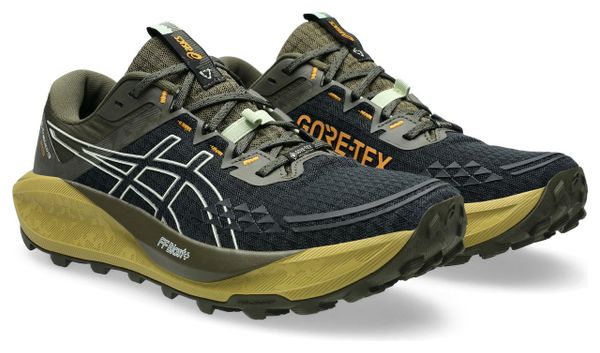 Chaussures Trail Asics Gel-Trabuco 13 GTX Noir/Kaki Homme