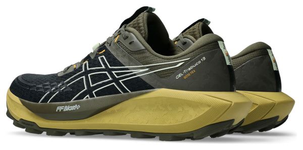 Chaussures Trail Asics Gel-Trabuco 13 GTX Noir/Kaki Homme