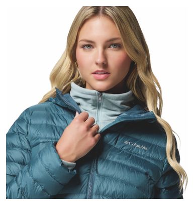 Giacca con cappuccio Columbia Corelite Donna Blu