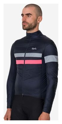 Veste Manches Longues Rapha Brevet Insulated Bleu/Rose Homme