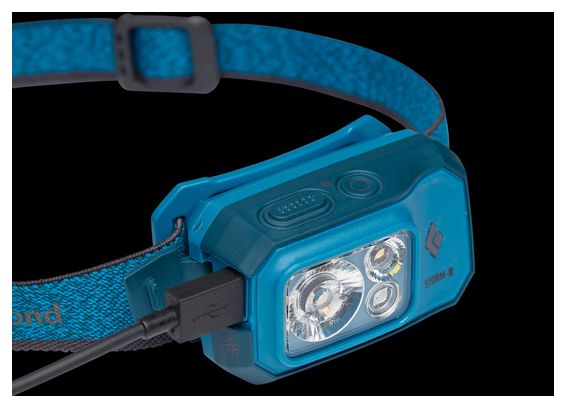 Lampada frontale Black Diamond Storm 500-R blu